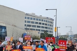 광명시민 300여 명, “구로차량기지 광명이전 결사반대” 외치며 기획재정부 장관 면담 요구